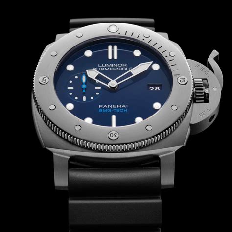 panerai submersible year of announsmet|panerai luminor submersible 1950.